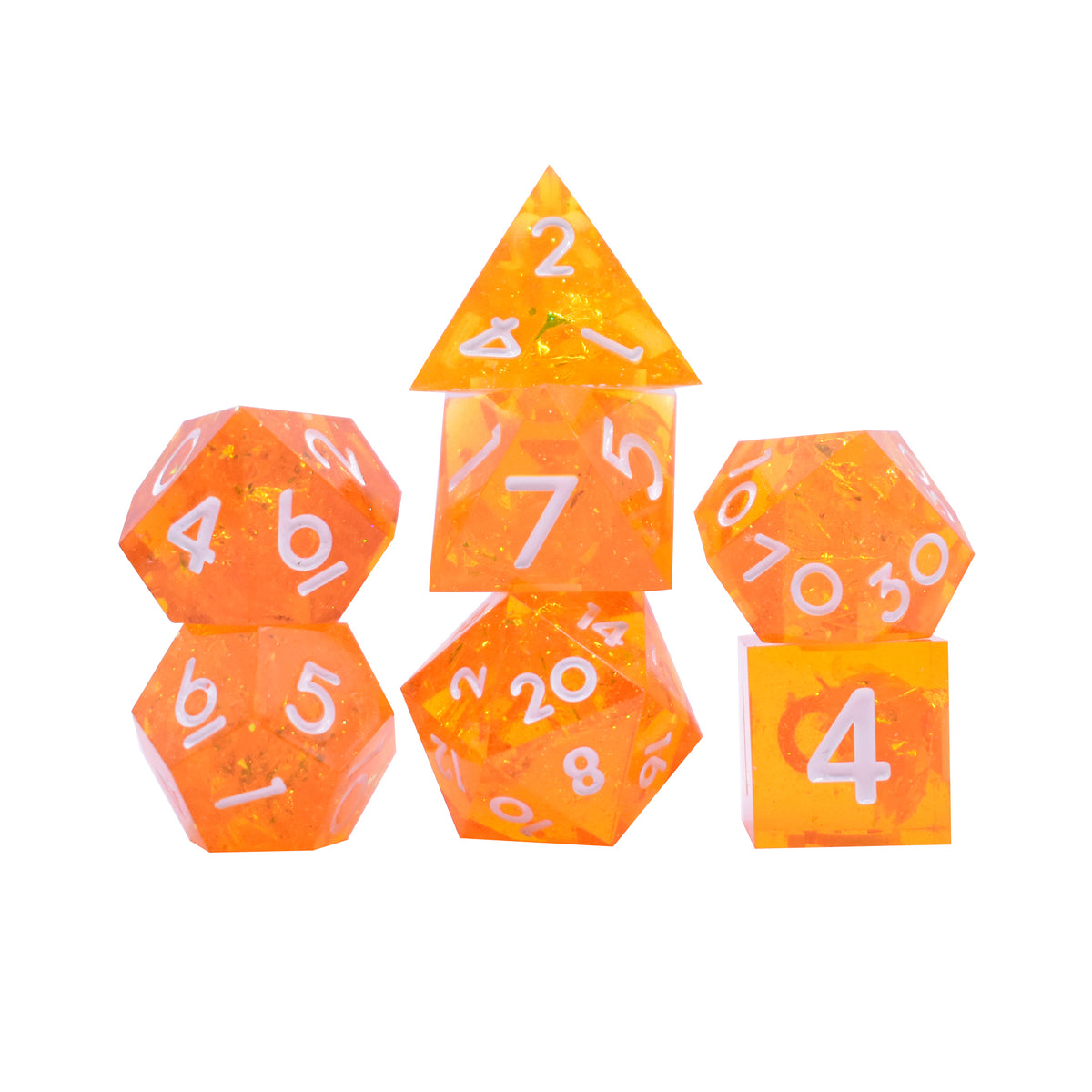 Sharp Edge Dice (Orange) Crits and Bits