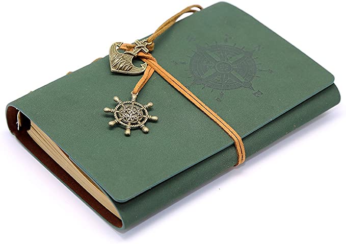 A6 Vintage Compass Journal – Crits and Bits