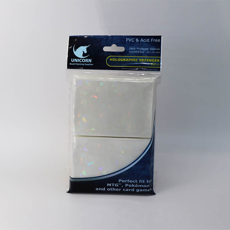 Matte Prime Sleeves With Diamond Holographic Effect Crits and Bits Matte Prime Sleeves With Diamond Holographic Effect Crits and Bits