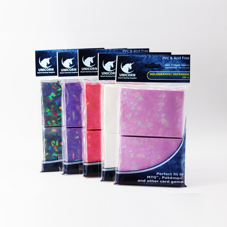 Matte Prime Sleeves With Diamond Holographic Effect Crits and Bits Matte Prime Sleeves With Diamond Holographic Effect Crits and Bits